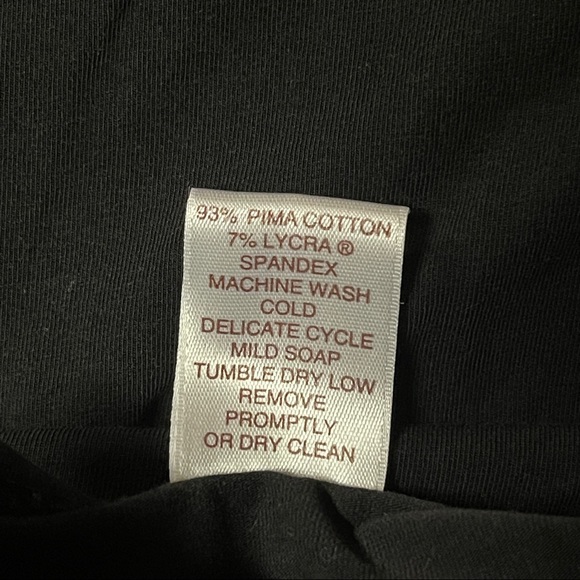 Peruvian Connection black long sleeve tee - Picture 4 of 4